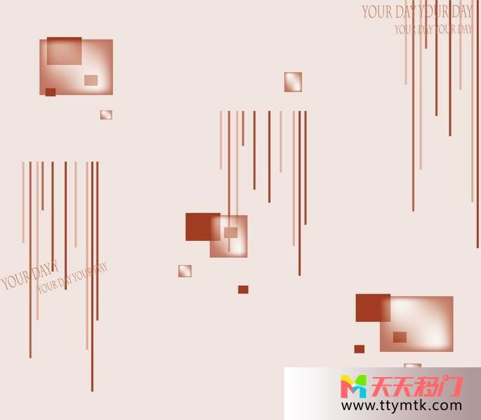 方块拼图线条移图 你的日子艺术移门GE-8138-1